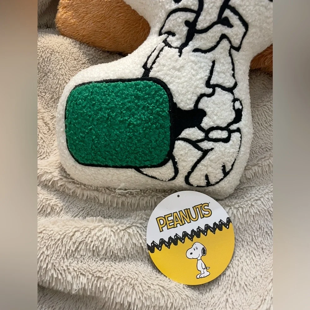 NWT Peanuts Snoopy Pickleball Decorative Pillow
